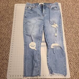 Acrombie and Fitch Jeans 31/12 The Boyfriend Mid Rise